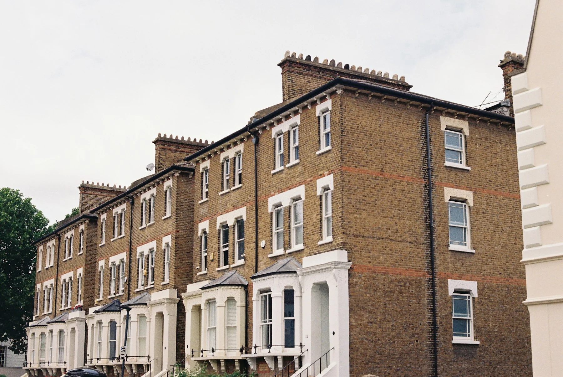 London neighbourhood, illustrative stock photograph