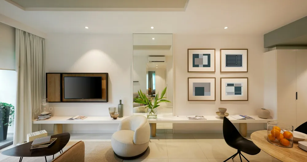 Considered materials and comfortable living spaces